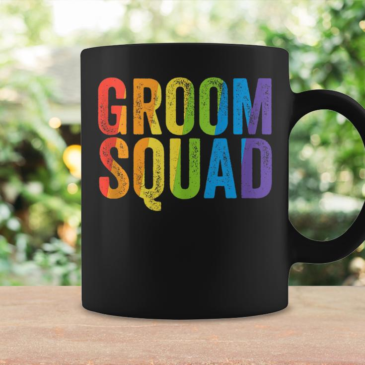 Groom Squad Party Lgbt Same Sex Gay Wedding Husband Men Coffee Mug Gifts ideas