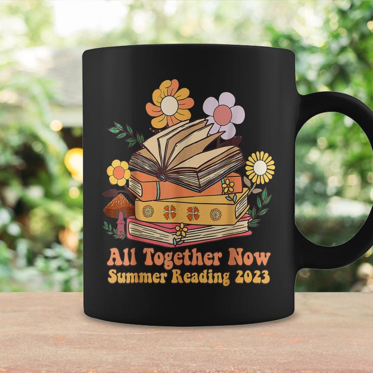 Groovy All Together Now Summer Reading 2023 Book Flower Coffee Mug Gifts ideas
