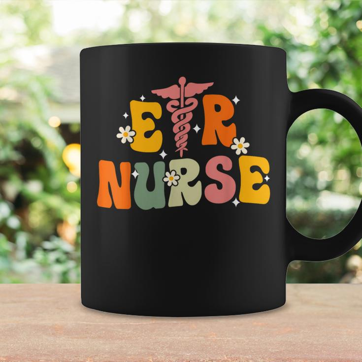 Groovy Er Nurse Emergency Room Nurse Nursing Coffee Mug Gifts ideas