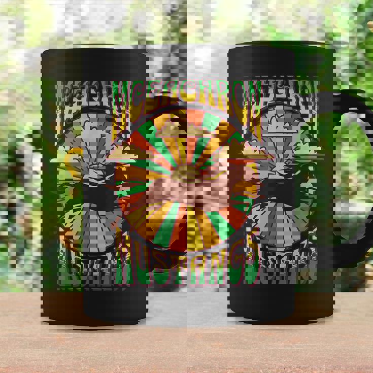 Groovy Hippie Style Mceachron Elementary Mustangs Coffee Mug Gifts ideas