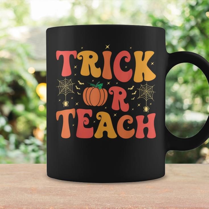 Groovy Trick Or Teach Halloween Teacher Life Girl Coffee Mug Gifts ideas