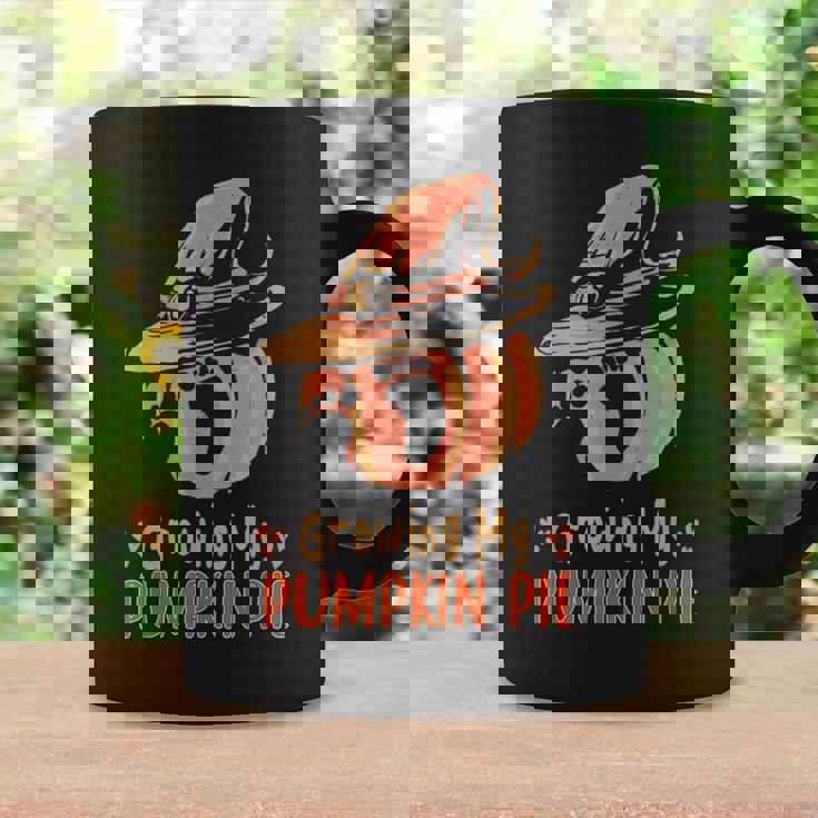 Growing My Pumpkin Pie Thanksgiving Pregnancy Announcement Thanksgiving Pregnancy Announcement Coffee Mug Gifts ideas
