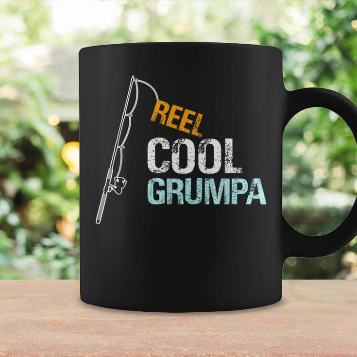 Grumpa From Granddaughter Grandson Reel Cool Grumpa Coffee Mug Gifts ideas