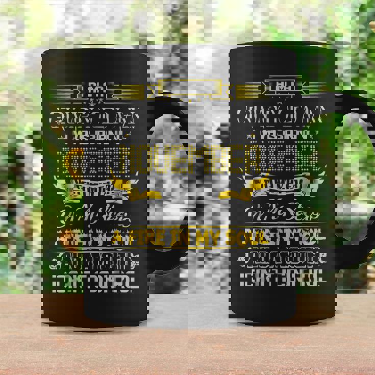 Grumpy Old Man Born In November With Heart On Sleeve Coffee Mug Gifts ideas