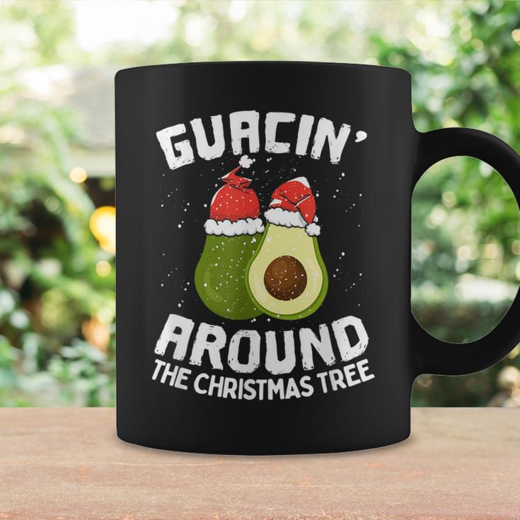Guacin´ Around The Christmas Tree Avocado Fruit Guac Xmas Coffee Mug Gifts ideas