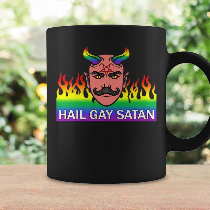 Hail Gay Satan Lgbt Pride Coffee Mug Gifts ideas