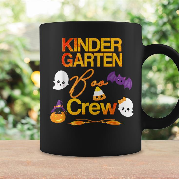 Halloween Kindergarten Cute Boo Crew Teacher Kids Halloween Coffee Mug Gifts ideas