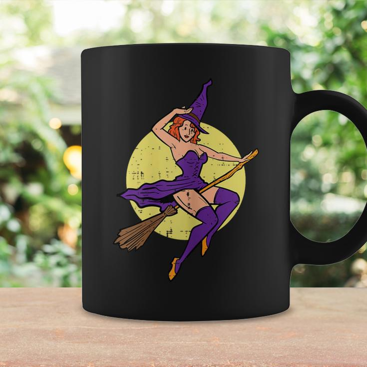 Halloween Pinup Girl Witch Vintage Costume Girls Ns Coffee Mug Gifts ideas