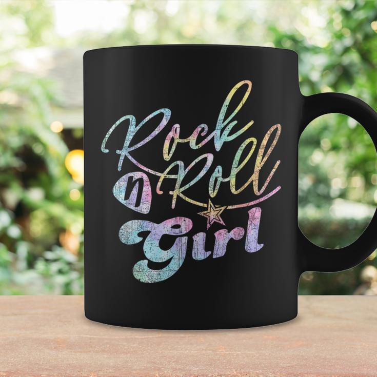 Halloween Rock N Roll Girl Retro Costume Tie Dye Coffee Mug Gifts ideas