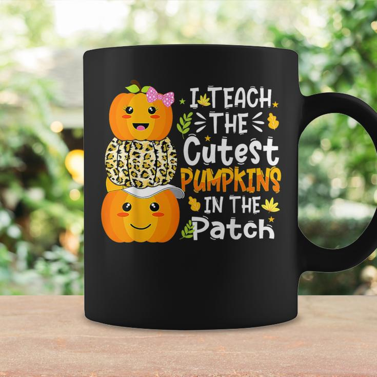 Halloween I Teach Cutest Pumpkins In Patch Teacher Fall Coffee Mug Gifts ideas