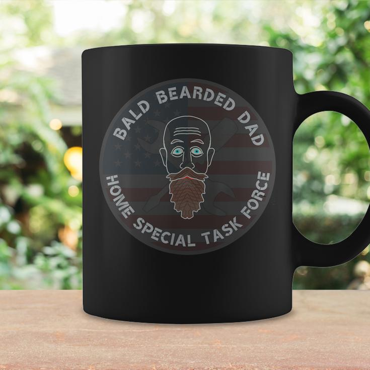 Handy Dad With Bald Bearded Dad Tools And Us Flag Gift For Mens Gift For Women Coffee Mug Gifts ideas