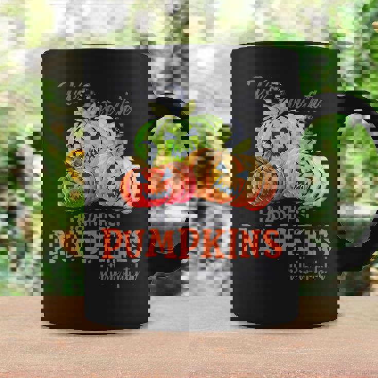Happiest Pumpkin In The Patch Horror Scary Halloween Scary Halloween Coffee Mug Gifts ideas