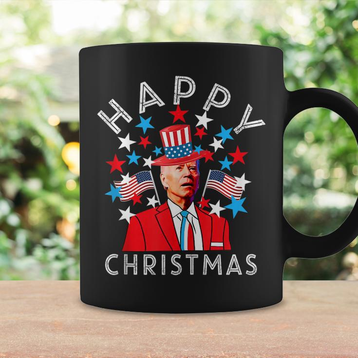 Happy Christmas Joe Biden 4Th Of July Memorial Independence Coffee Mug Gifts ideas