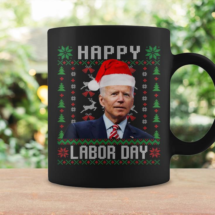 Happy Labor Day Joe Biden Christmas Ugly Sweater Coffee Mug Gifts ideas
