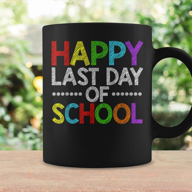 Happy Last Day Of School Funny Teacher And Student Summer Coffee Mug Gifts ideas