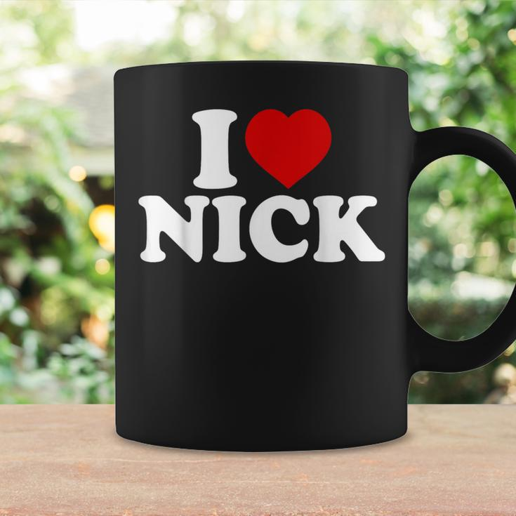 I Heart Nick First Name I Love Nick Personalized Stuff Coffee Mug Gifts ideas