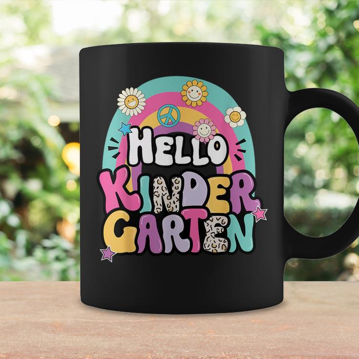 Hello Kindergarten Back To School Teacher Boy Girl First Day Coffee Mug Gifts ideas