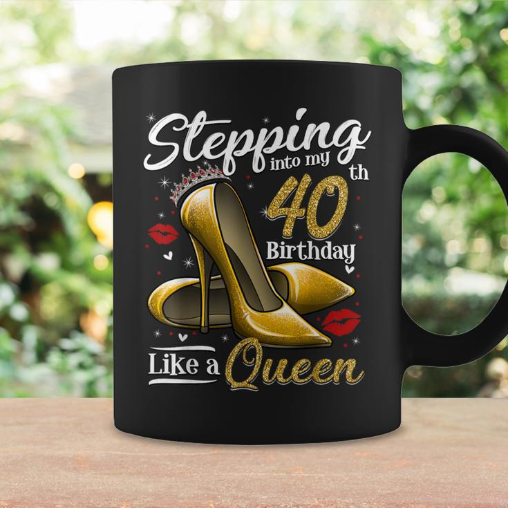 High Heels Stepping Into My 40Th Birthday 40 And Fabulous Coffee Mug Gifts ideas