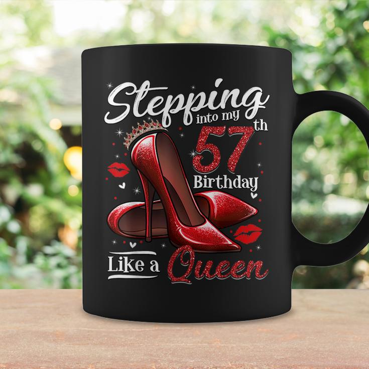 High Heels Stepping Into My 57Th Birthday 57 And Fabulous Coffee Mug Gifts ideas