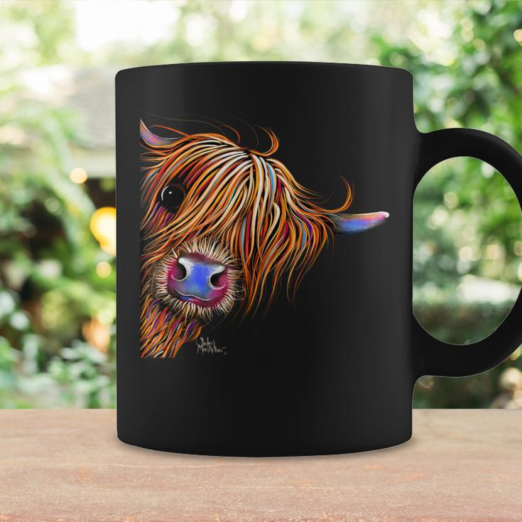 Highland Cow Print Animal Print ' Sugar Lump ' Coffee Mug Gifts ideas