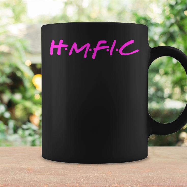 Hmfic With Bright Pink Head Mother Fucker In Charge Coffee Mug Gifts ideas