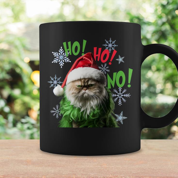 Ho Ho No Bad Cat Christmas Coffee Mug Gifts ideas