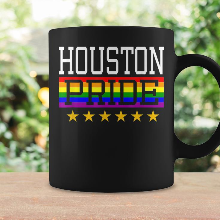 Houston Pride Gay Lesbian Queer Lgbt Rainbow Flag Texas Coffee Mug Gifts ideas