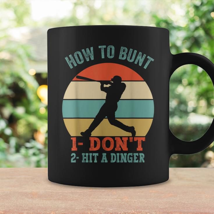 How To Bunt Dont Hit A Dinger Gifts For A Baseball Fan Coffee Mug Gifts ideas
