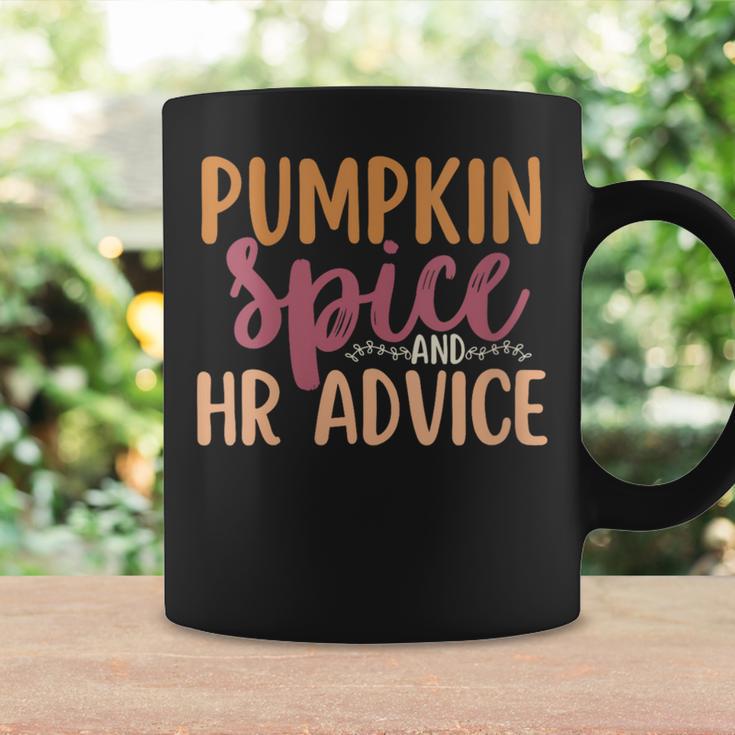 Human Resources Halloween Pumpkin Spice And Hr Advice Coffee Mug Gifts ideas