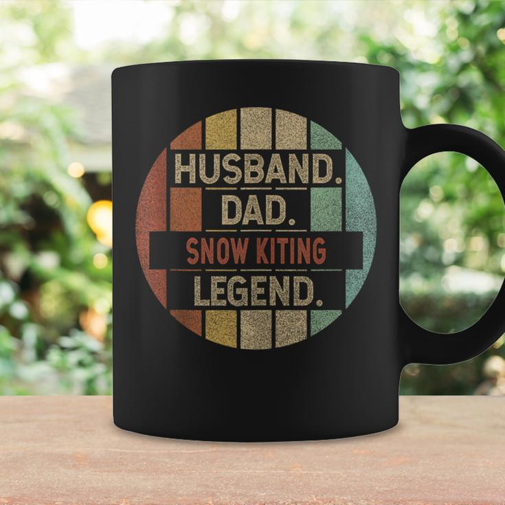 Husband Dad Snow Kiting Legend Vintage Coffee Mug Gifts ideas