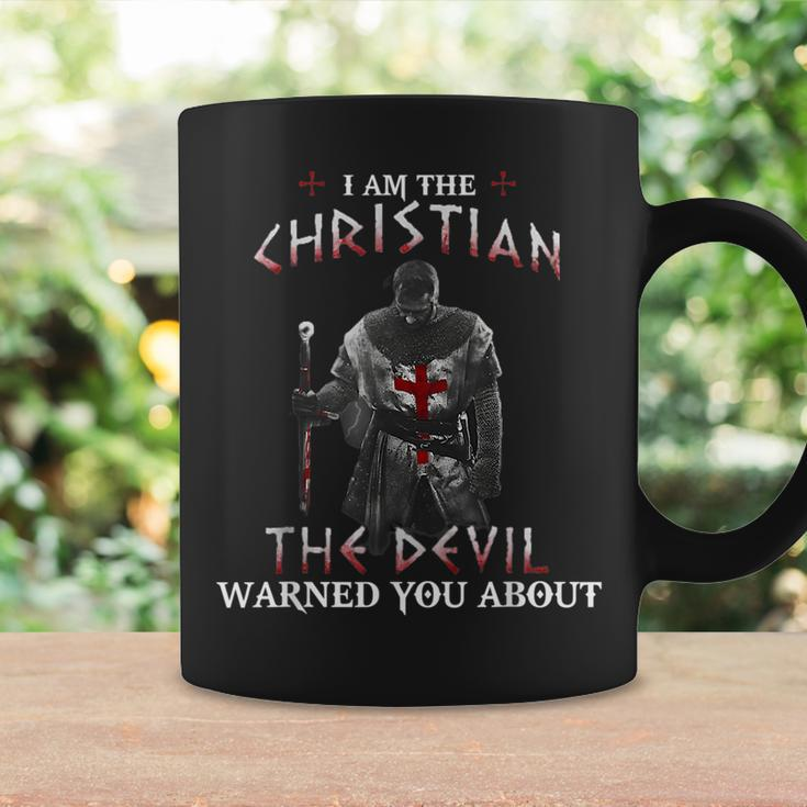 I Am The Christian The Devil Warned You About Men Women Gift Coffee Mug Gifts ideas