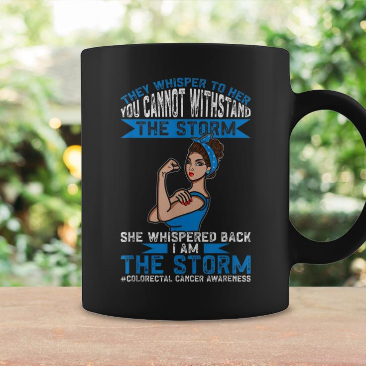I Am The Storm Colorectal Cancer Awareness Coffee Mug Gifts ideas