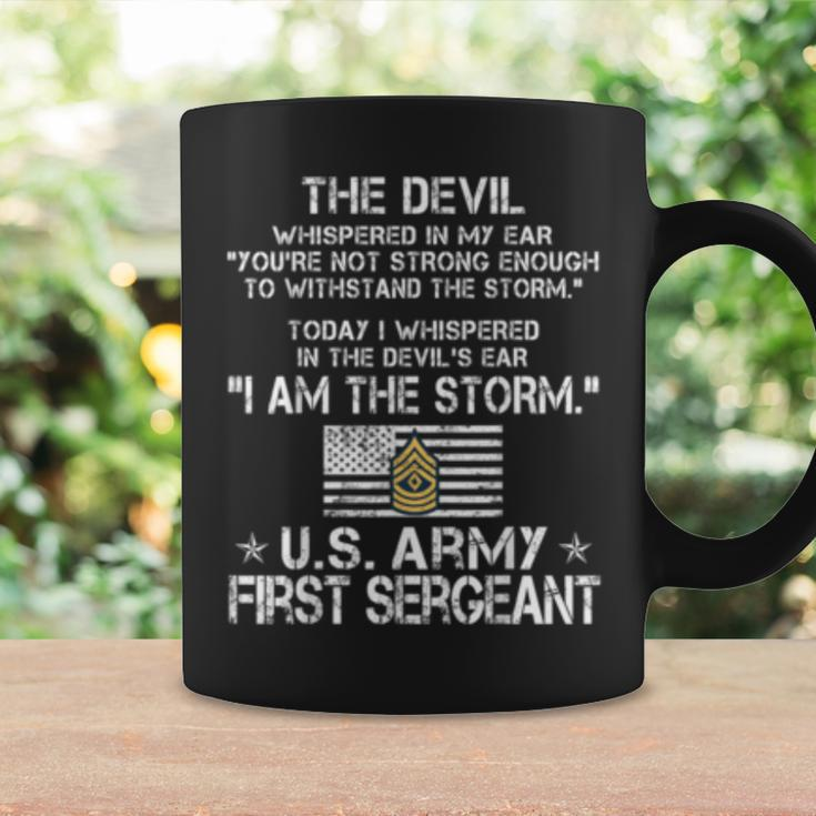 I Am The Storm Us Army E8 First Sergeant Coffee Mug Gifts ideas