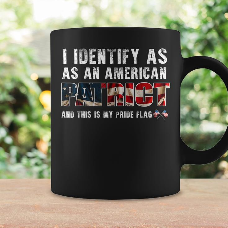 I Identify As An American Patriot And This Is My Pride Flag Coffee Mug Gifts ideas