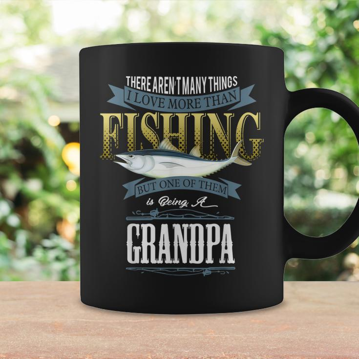 I Love More Than Fishing Being A Grandpa Fishing  Coffee Mug Gifts ideas