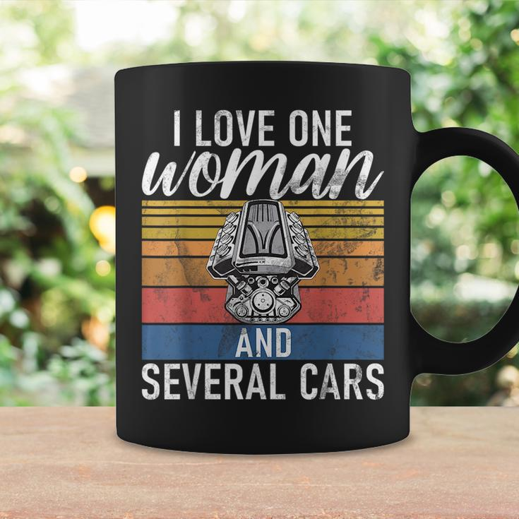 I Love One Woman And Several Cars Muscle Car Cars Funny Gifts Coffee Mug Gifts ideas