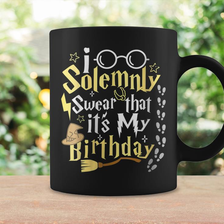 I Solemnly Swear That Its My Birthday Funny Coffee Mug Gifts ideas