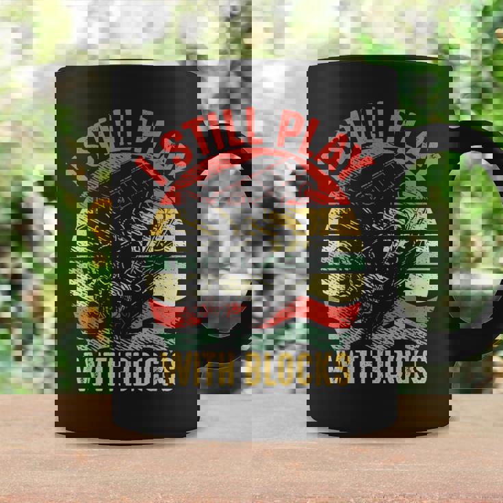 I Still Play With Blocks Retro Vintage Car Mechanic Gift Mechanic Funny Gifts Funny Gifts Coffee Mug Gifts ideas