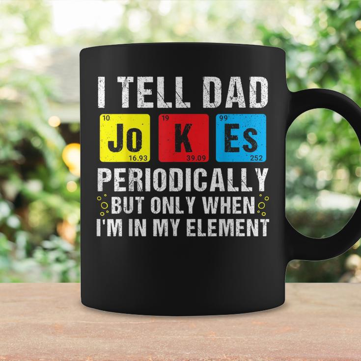 I Tell Dad Jokes Periodically Funny Daddy Jokes Fathers Day Coffee Mug Gifts ideas