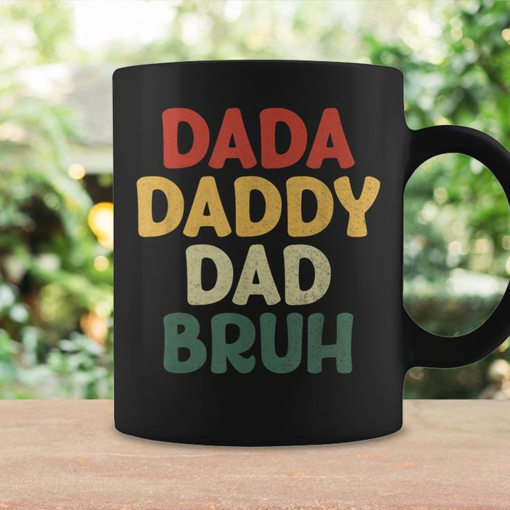 I Went From Dada To Daddy To Dad To Bruh Funny Fathers Day Coffee Mug Gifts ideas