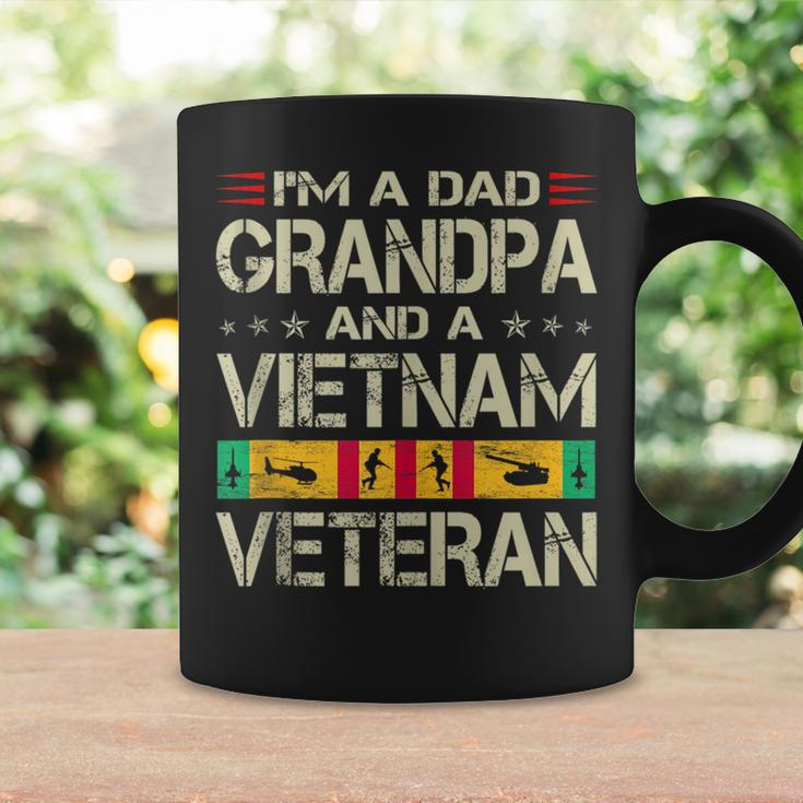 Im A Dad Grandpa And Vietnam Veteran Fathers Day Retro Coffee Mug Gifts ideas