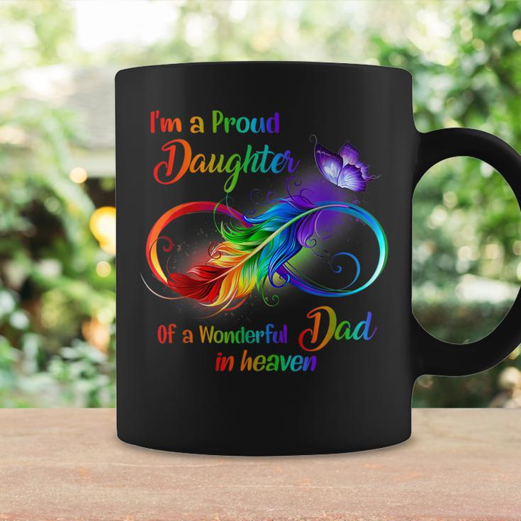 Im A Proud Daughter Of A Wonderful Dad In Heaven Coffee Mug Gifts ideas