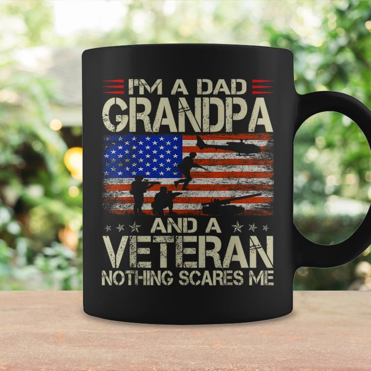 I'm A Dad Grandpa And Veteran Retro Papa Grandpa Coffee Mug Gifts ideas