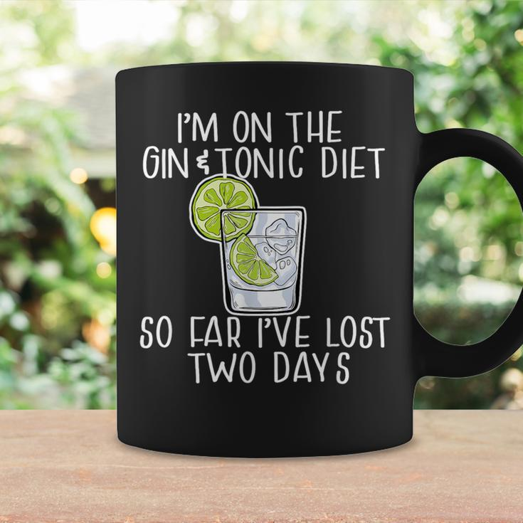 I'm On The Gin & Tonic Diet I've Lost 2 Days Joke Meme Coffee Mug Gifts ideas