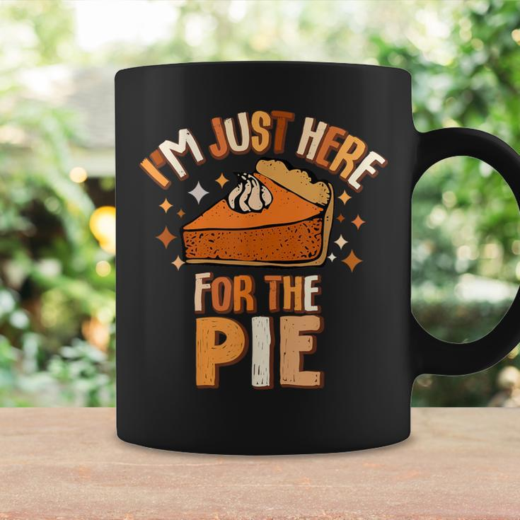 I'm Just Here For The Pie Thanksgiving Fall Autumn Retro Coffee Mug Gifts ideas