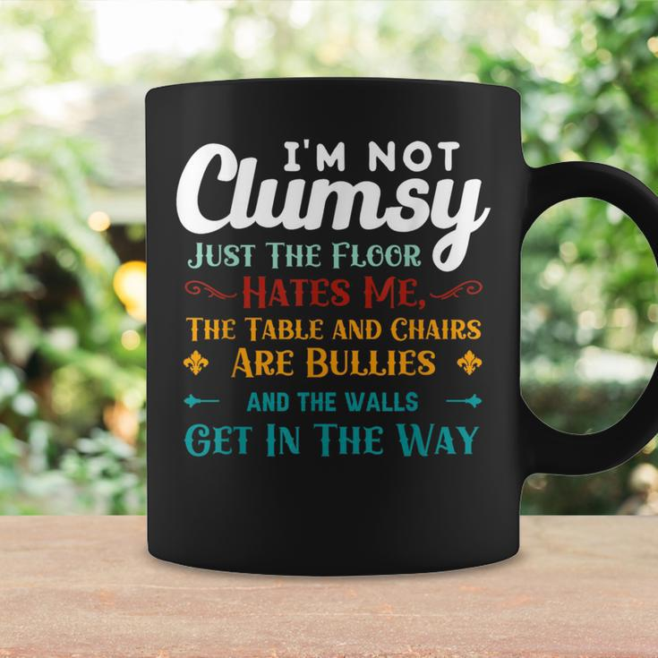 Im Not Clumsy Sarcastic Women Men Girl Boy Funny Saying Coffee Mug Gifts ideas