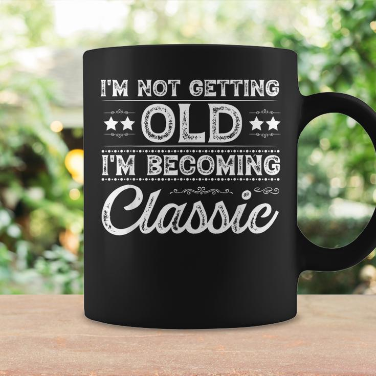 I’M Not Old Im Classic Funny Mothers Fathers Day Birthday Coffee Mug Gifts ideas