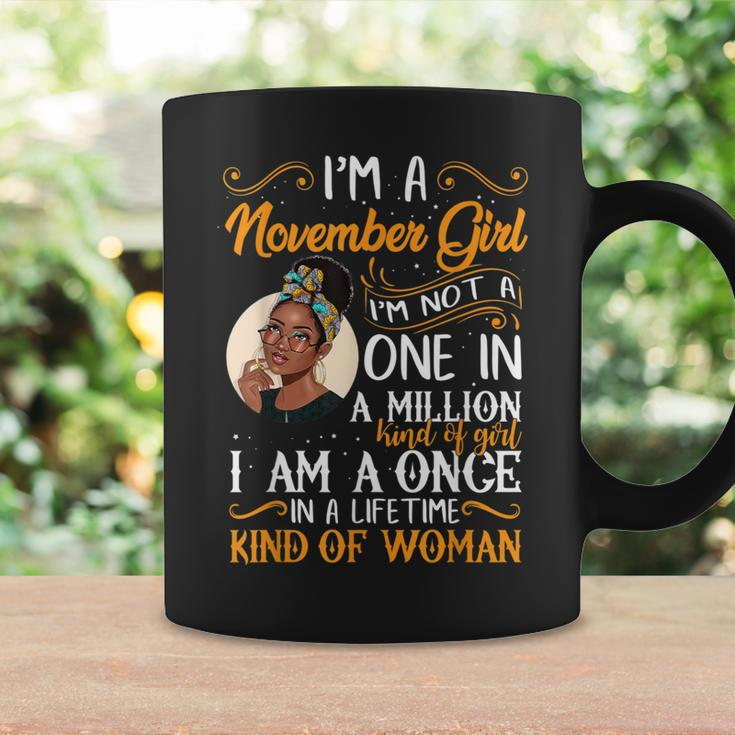 I'm A November Girl Black Virgo Libra Birthday Coffee Mug Gifts ideas