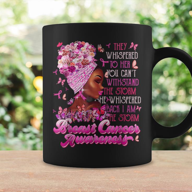 I'm The Storm Black Breast Cancer Survivor Pink Ribbon Coffee Mug Gifts ideas