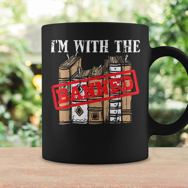 Im With The Banned Books Design For A Literature Teacher Coffee Mug Gifts ideas